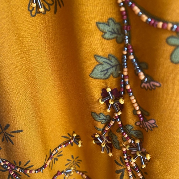 Zara embroidered halter neck dress - Picture 6 of 10